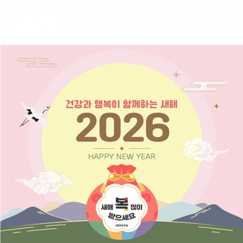 [파티붕붕] D6729 / 어린이집 설날 현수막 설명절 새해 포토존 제작
