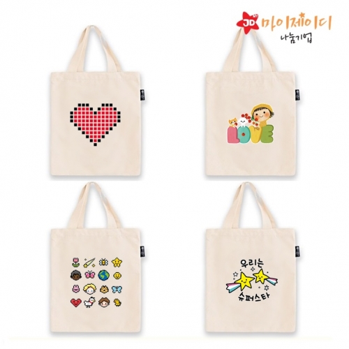 국산 귀요미 에코 독서가방 그리기 소프트 에코 가방 신발주머니 아트디자인