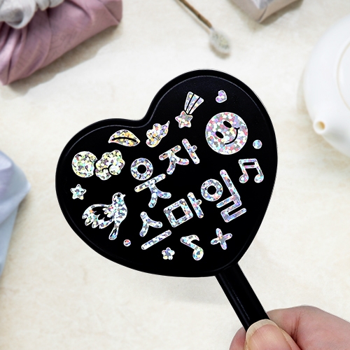 [하하당] 자개 이름표 손거울
