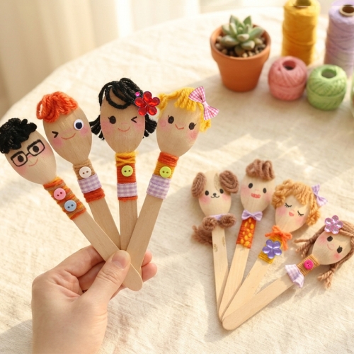 가족 숟가락 인형 5set (20개입)