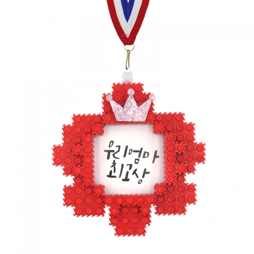 이지툭툭블럭 카네이션 메달