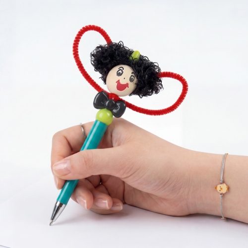 가족 얼굴 볼펜 만들기 DIY 세트 | 어린이 창의력 미술놀이 유치원 만들기 키트