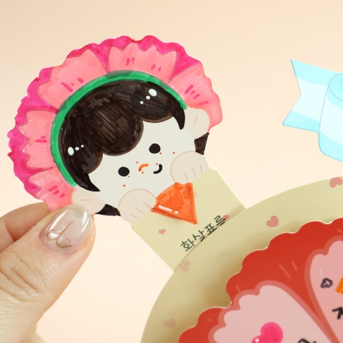 카네이션 소원 돌림판 5set