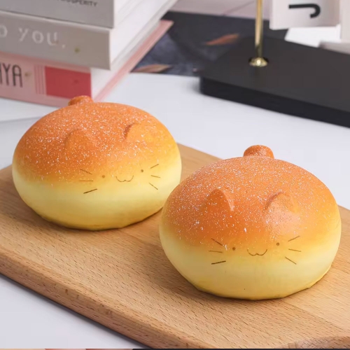 말랑 빵떡 고양이 스퀴시 말랑이 피젯토이