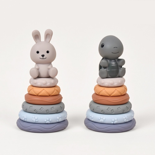 DS260503 말랑토끼와거북이링쌓기2종세트