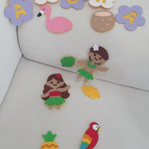 알로하 여름모빌DIY