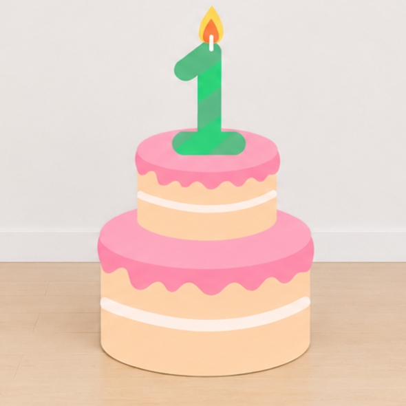 [파티붕붕] 축하케익 보드 173 / 생일 축하 입학 100일 등원백일 기념일 판넬 포토존 장식