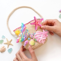 DIY 인어 라탄백 1set