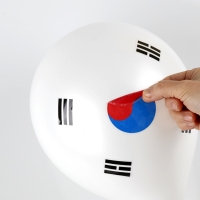 메이크문구 레터링풍선 나라사랑