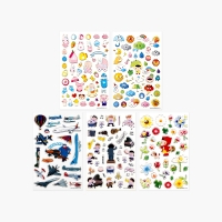 [예현] 라인박 투명 스티커(5종 택1/꽃잎/탈것/날씨/KC인증)