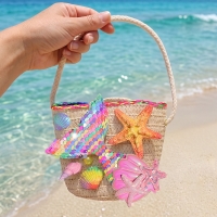 DIY 인어 라탄백 1set