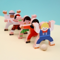 [오늘놀이] 지구촌 친구 쌓기 블록 20P(세계여러나라/전통의상/밸런스/사람쌓기/KC인증)