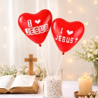 메이크문구 주일학교027 레터링풍선 JESUS