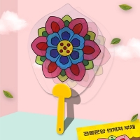 [하하당] 전통문양 썬캐쳐 부채