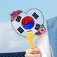 [하하당] 태극기 썬캐쳐 부채