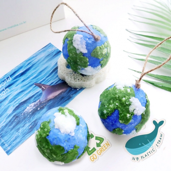 마타바 환경교육 내가 살고 있는 지구 비누만들기 diy 키트(4인)kit+활동지+동영상 바다 클렌징 수제화장품