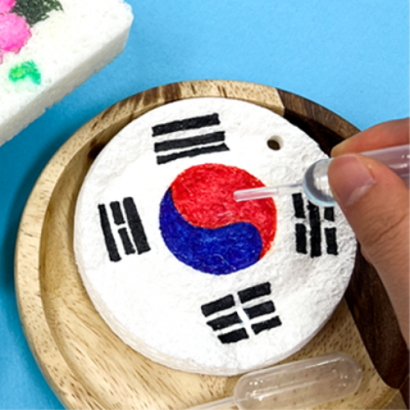 [루미온] 태극기 친환경 입체수세미 만들기 (3종 택1)
