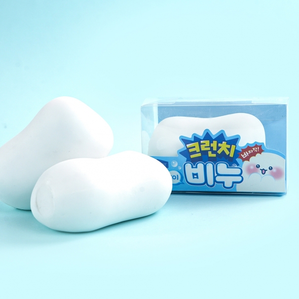 6000 핑크풋 크런치 비누 슬랑이 말랑이 촉감놀이