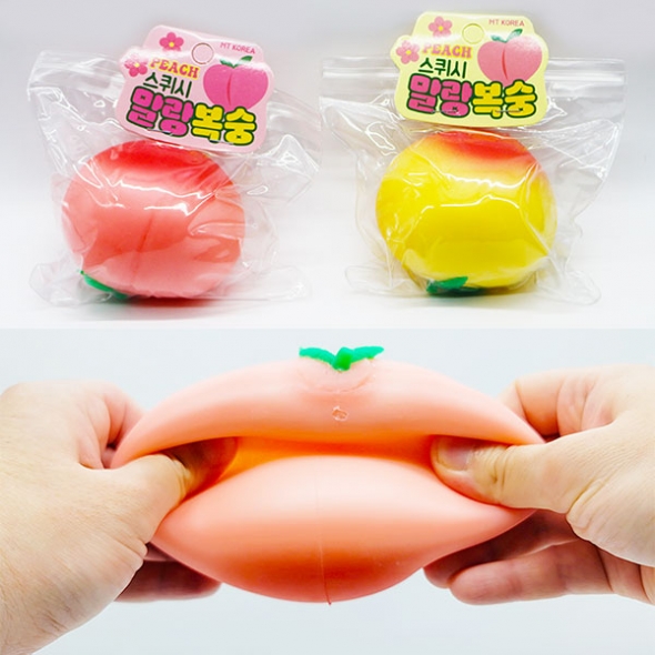 말랑복숭스퀴시