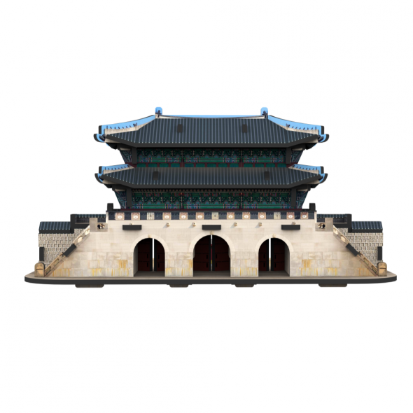 [Maskot Almacen] 한국사 3D 입체퍼즐 만들기 (광화문)