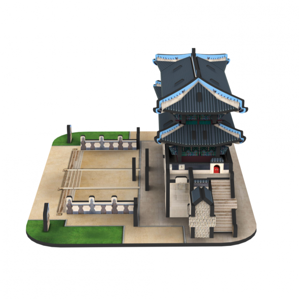 [Maskot Almacen] 한국사 3D 입체퍼즐 만들기 (광화문)