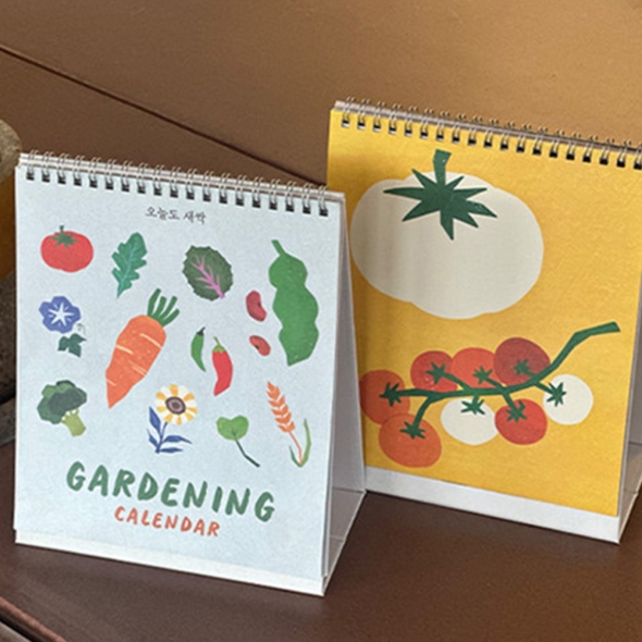 DIY 가드닝 만년달력 / 캘린더 미술학습 핸드드로잉
