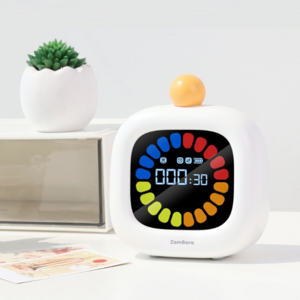 잼바라 LCD 다기능 스톱워치시계 구글타이머 (타이머,스톱워치,시계,알람모드)