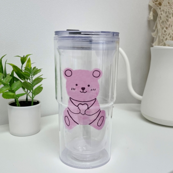 온도에 따라 색이 변하는 동물 텀블러 만들기 DIY 키트