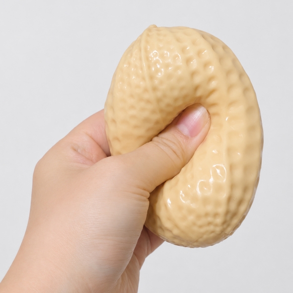 6000 오키 땅콩 크런치 말랑이 ASMR 촉감놀이 주물럭
