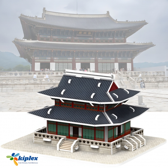 [Maskot Almacen] 한국사 3D 입체퍼즐 만들기 (경복궁 근정전)