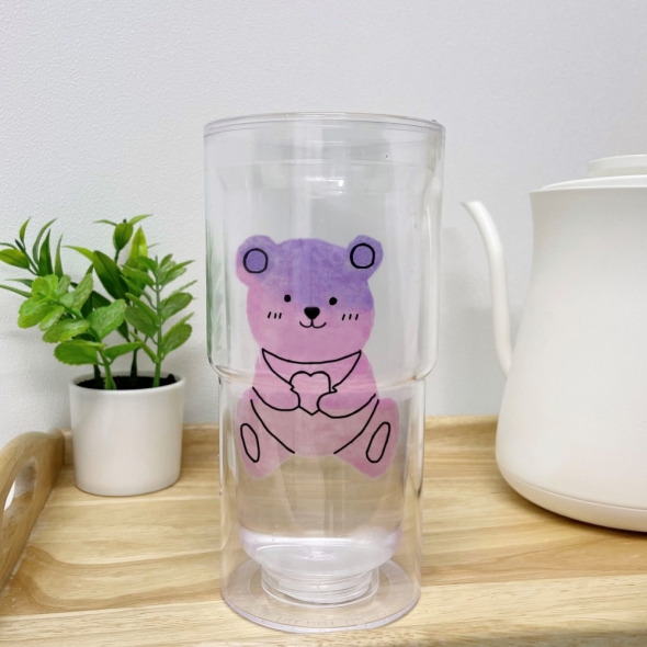 온도에 따라 색이 변하는 동물 텀블러 만들기 DIY 키트