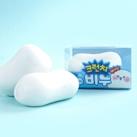 6000 핑크풋 크런치 비누 슬랑이 말랑이 촉감놀이