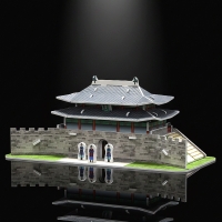 [Maskot Almacen] 한국사 3D 입체퍼즐 만들기 (숭례문 )