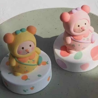 DIY 석고곰 색칠하기 40x55mm + 아크릴 물감 세트