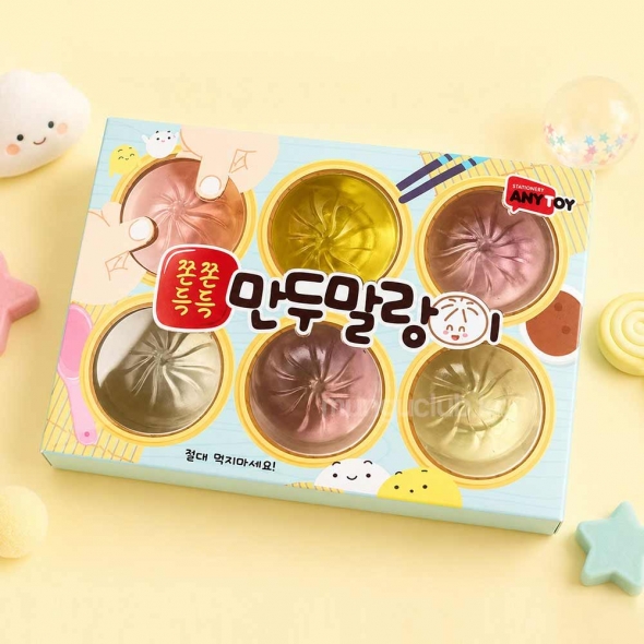 쫀득쫀득 만두 말랑이 / 슬랑이 스트레스볼 촉감놀이