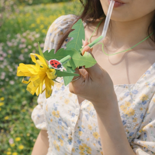 메이크문구 DIY769 목걸이피리만들기 민들레