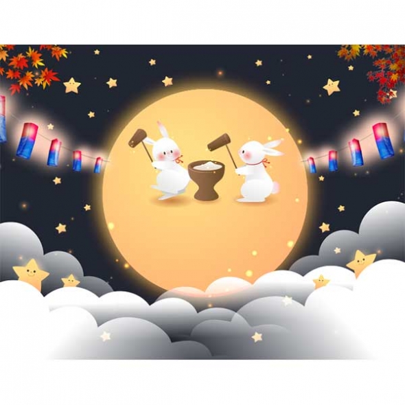[키즈파람] 추석현수막128