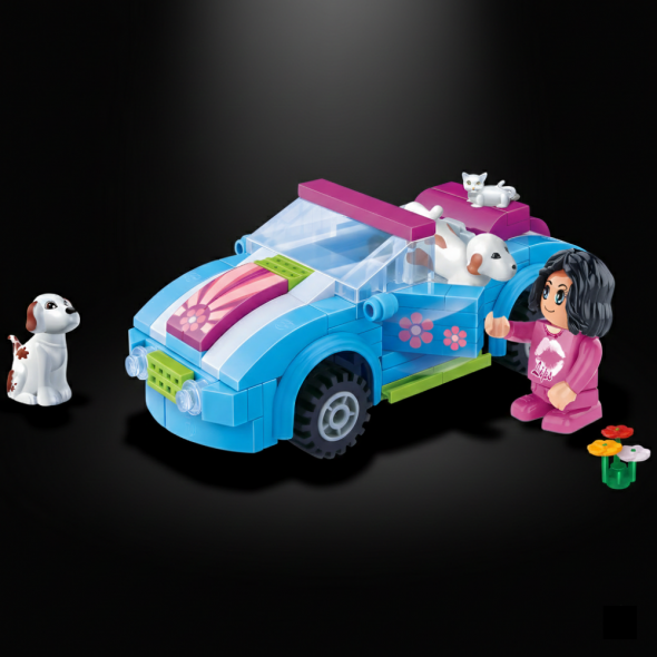 [Maskot Almacen] 조립블록 만들기_레고호환 (큐티카)-6119