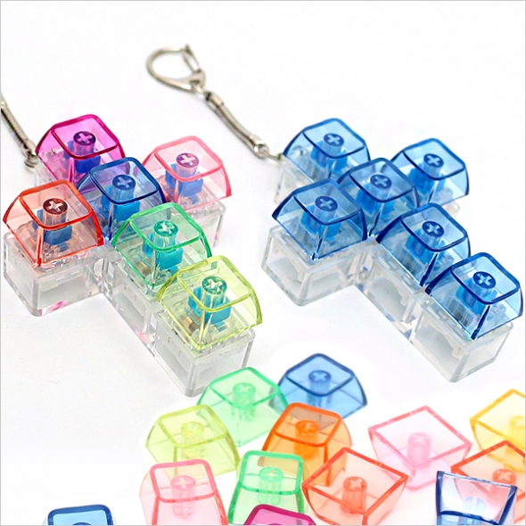 DIY 십자가 키캡키링