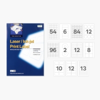 [예현] 미디어용 전산 라벨지(11종 택1/A4/10매/레이저, 잉크젯 프린터 호환)