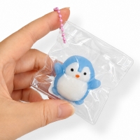 꾹꾹말랑 힐링펭귄 말랑이 키링 (1000X12개)