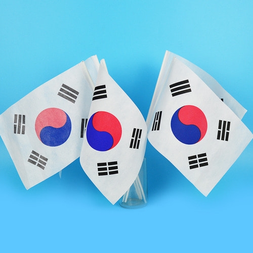 부직포 태극기(수기)