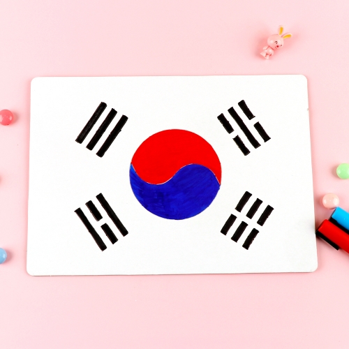 메이크문구 그리기퍼즐 태극기