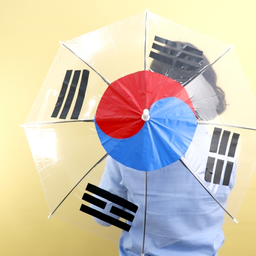 메이크문구 M043 태극기우산만들기
