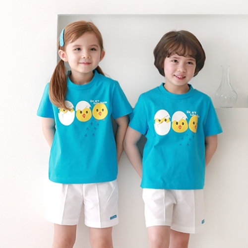 [미래아이] 병아리(하늘) 하복 활동복