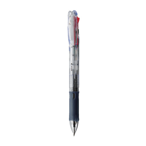 클립온 슬림 볼펜 4C 투명