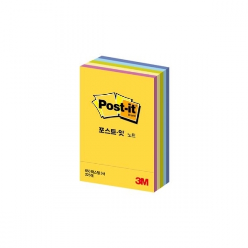 포스트-잍® 큐브노트 (파스텔) CT-656