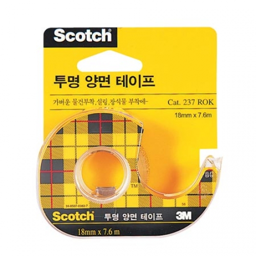 스카치 투명양면테이프 #237