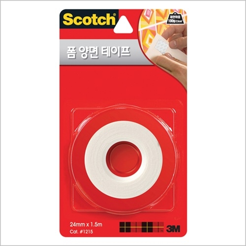 스카치 폼양면테이프 #1215 (보급형)  / 24mm*1.5m