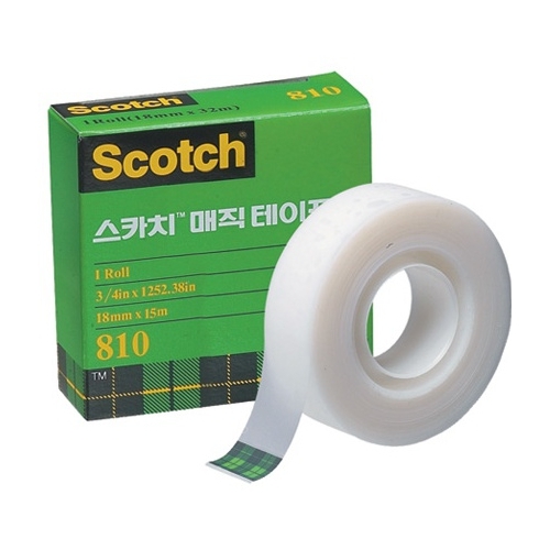 스카치 매직테이프 리필용(810R /18mm*15m)